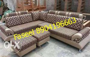 Brand corner sofa set latest with with 3 year warranty