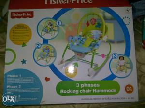 Fisher Price Cradle with 3 Phases Rocking Chair Hammock Box