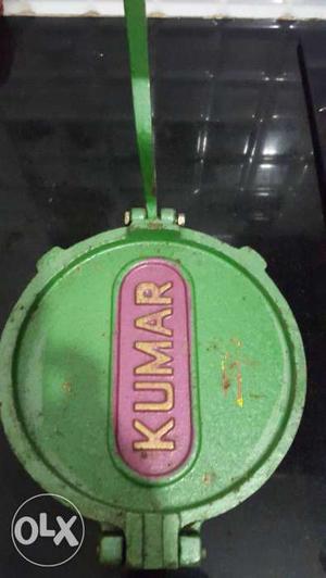 Green And Purple Kumar Round Accessory
