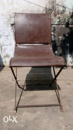 Iron metal chair