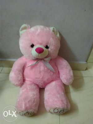 New Pink teddy bear for sale.