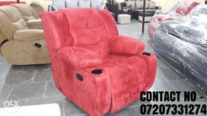 Recliners, Brand New Recliners with cup holder arms, Push