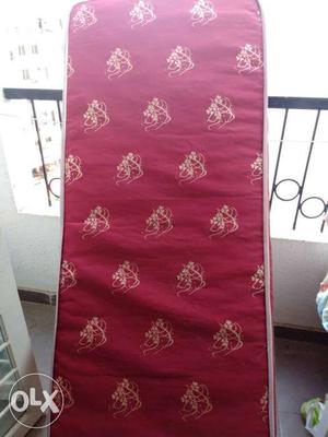 Red And White Twin Size Mattress