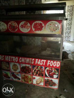 Silver Metro Chinese Fast Food Stall