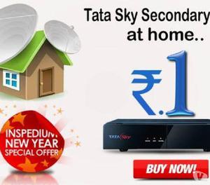 Tata Sky HD Set Top Box With 1 Month Pack.