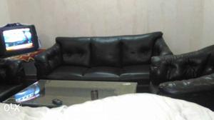 Vishal Sharma 3+1 +1 leather sofa set