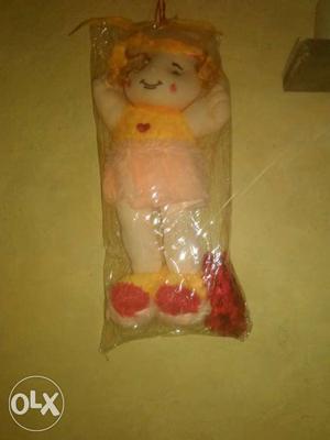 Yellow Haired Girl Plush Toy