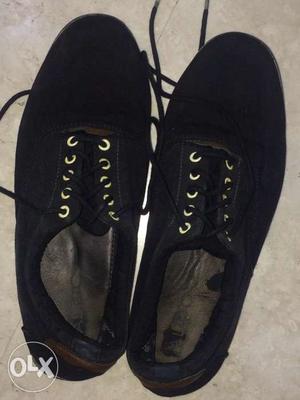 Aldo casual shoes. Black color. Size 8. Good