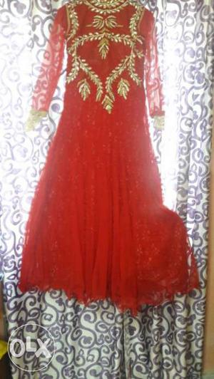 BRAND - HARR Soothy red engagment gown. Worn only once for 2