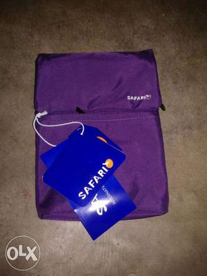 Brand new original Safari hand bag Color purple