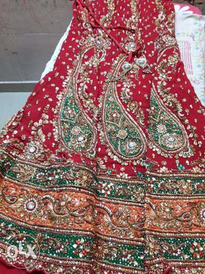 Bridal lehenga