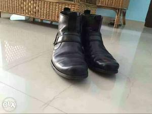 CLARKS Black Formal Ankle Length Shoe