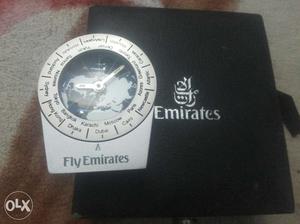 Emirates Official Gift World Time Clock..