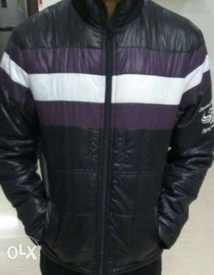 Flying machine purple n black full jacket. Original price