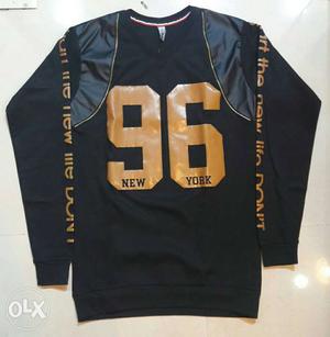 Gold-black New York 96 Sweater