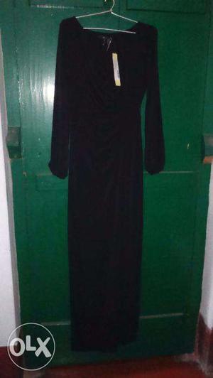 Party wear long black dress or gown