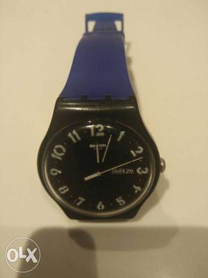 Swatch Bellablu wrist watch