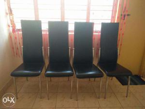 4 Marilyn Leatherette Dining Chairs