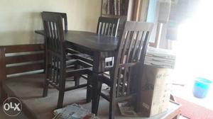 4chairs dinning brand new own manufacturing