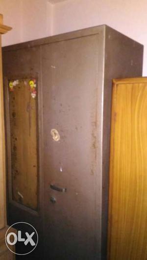 Good condition Steel cupboard, with key working,