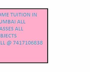 Home Tuition Service at your place