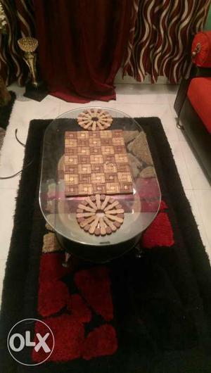Table with carpet