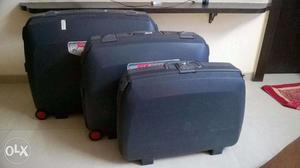 VIP Suitcases set of 3 available in excellent condition