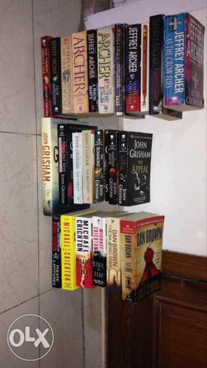 24 used novels - only 100 Rs each