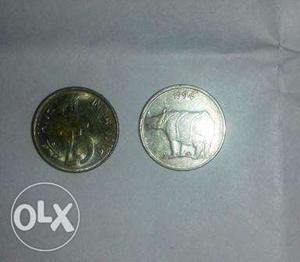 25 paisha indian coin