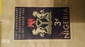 3d Nigeria Postage Stamp
