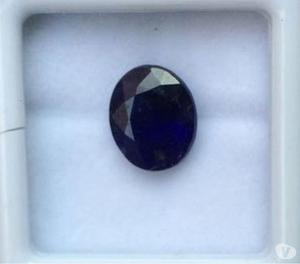 Ceylon Blue Sapphire (Neelam) 4.60 cts. Genuine and certifie