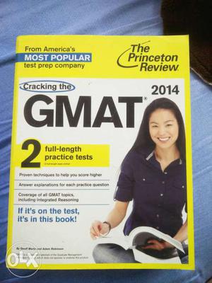 Cracking the GMAT. Good condition.