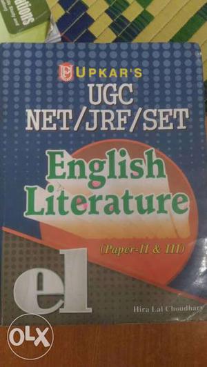 Famus Net/set/jrf/set English Literature Book