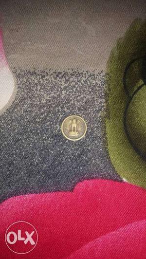 Gold 1 Paise Coin