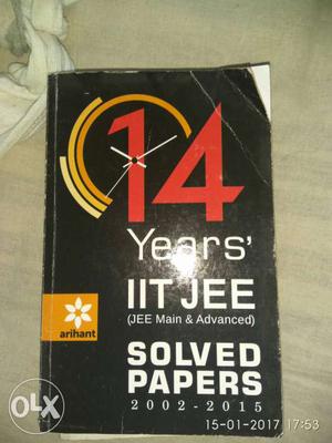 Jee advanced all paper 14 years. New..