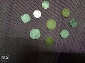 Old coin for sale. I have 5 paise coins, 10 paise