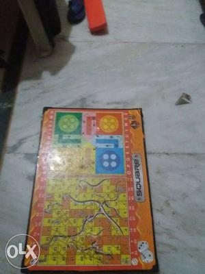 Snakes And Ladders Board Game Box