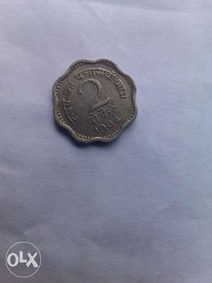 2 paise coin of series 