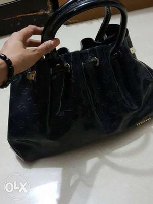 Black LV hand bag