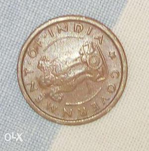 Copper India Paise Coin