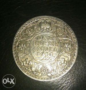  East Indian company, 1 rupee coin
