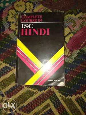 Isc Hindi Completecourse In Book