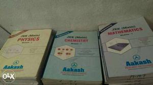 Jee Chemistry Physics And Mathematics Book Lot