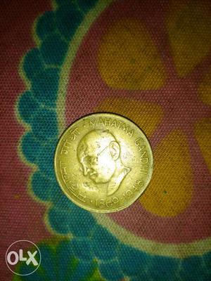 Mahatma Gandhi Emboss Coin