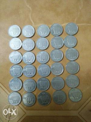 Old25 Indian Paise Coins