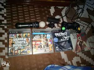 Play station 3 gtv 5 game and orignal remote