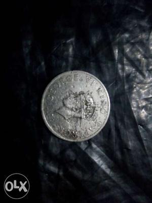 Silver George Vi King Coin