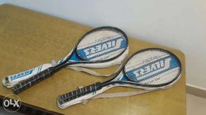 Two old tennis rackets. Good condition. Fit for