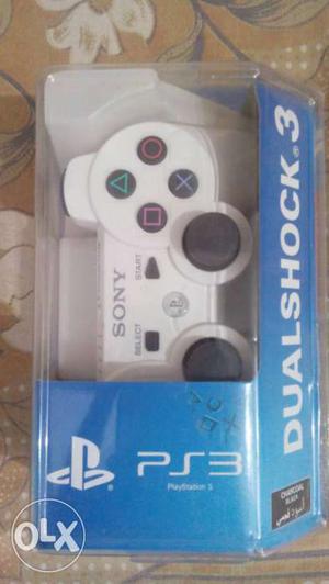 White Sony Ps3 Controller