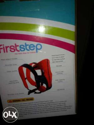 Baby's Black And Red First Step Carrier